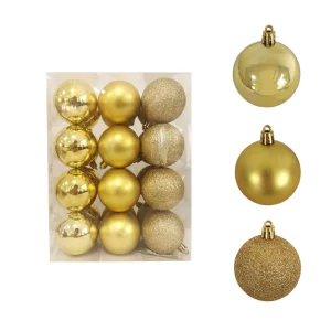 Adornos Navidad 24pz Decoracion Esferas Navideñas 6cm Arbol