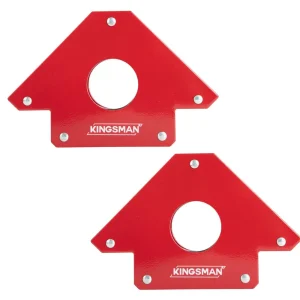 Kit 2 Escuadras Magnetica 5 In 50 Lb 34 Kg Juego Para Soldar