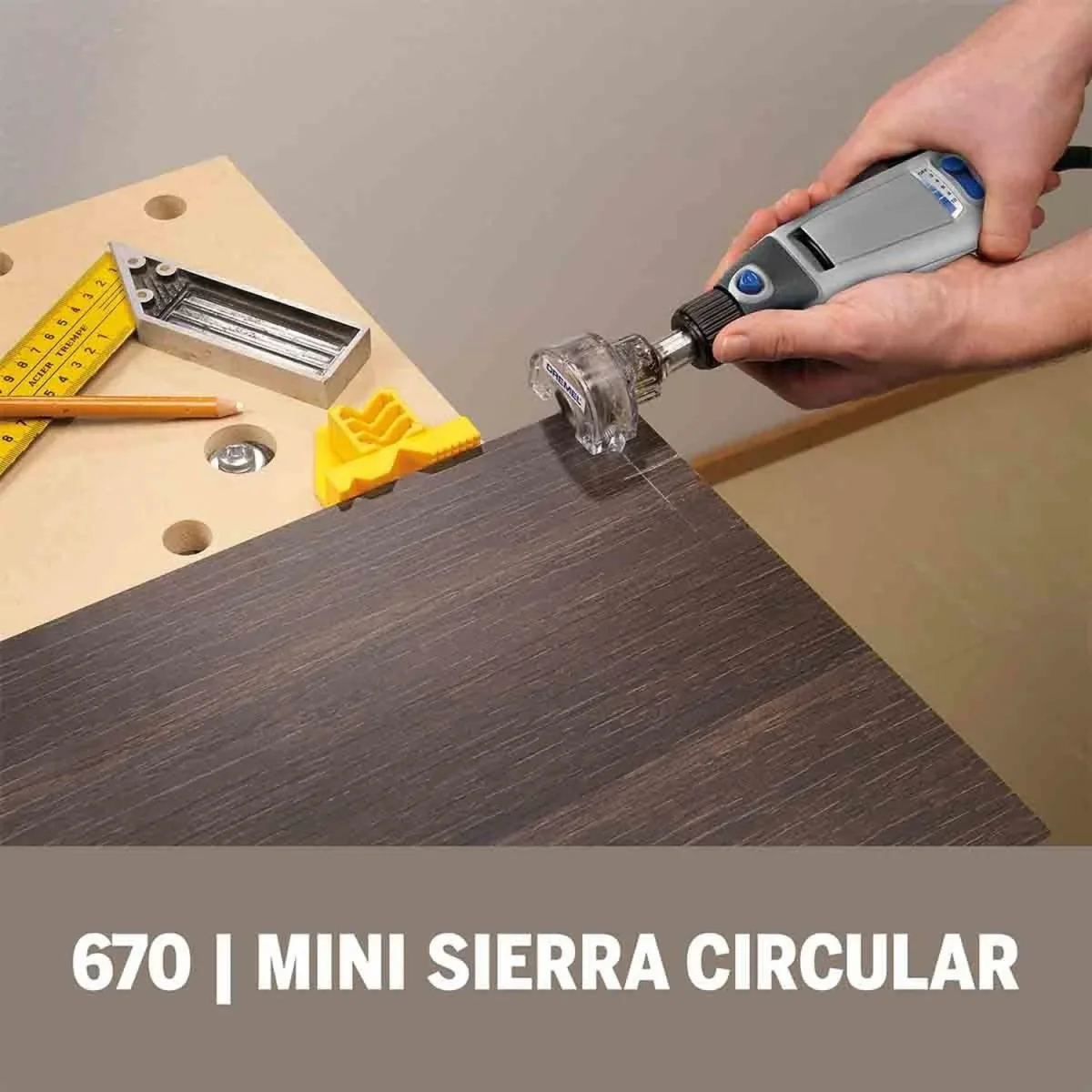 Minisierra Accesorio Mototool 670 Madera Aluminio Dremel - Imagen 7
