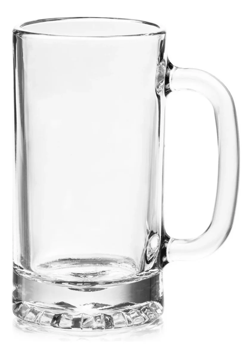 Tarro Cervecero Clasico Vaso 474ml Para Bar Set 12pzas Crisa - Imagen 2