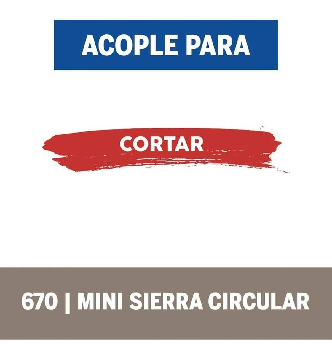 Minisierra Accesorio Mototool 670 Madera Aluminio Dremel - Imagen 6