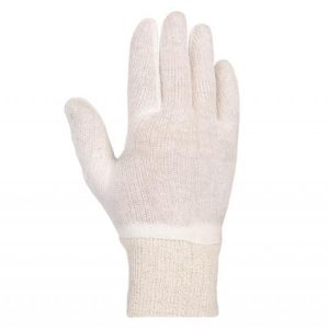 Guante de algodón 100% interlock.
