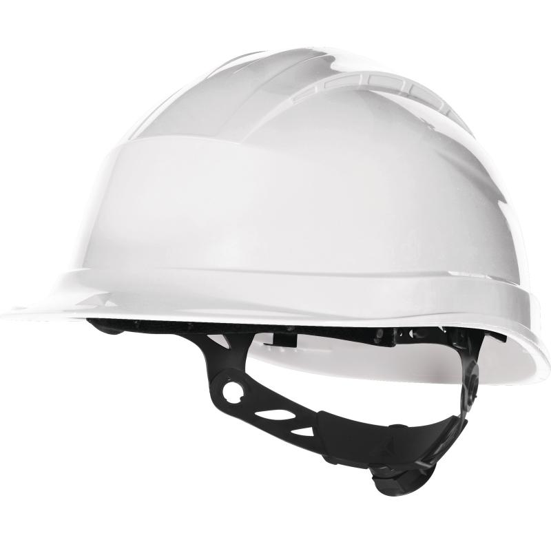 Casco de obra ajustable por ruleta. - Imagen 2