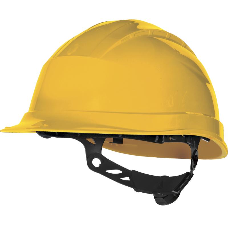 Casco de obra ajustable por ruleta. - Imagen 4