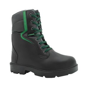 Bota de caña alta protección para sierras de cadenas.