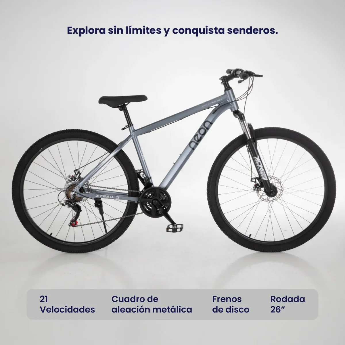 Bicicleta Montaña R26, 21 Velocidades Resistente y Ligera - Imagen 8