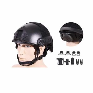 Casco EMERSON Fast MH negro con pantalla AC12452