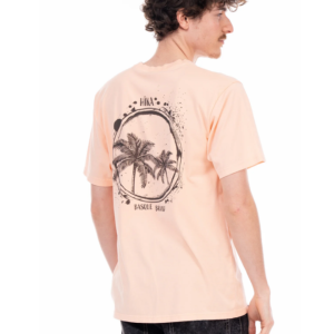 Camiseta Uda coral print espalda – Hïka Basque Brand