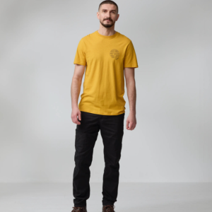 Camiseta Out Here amarillo – Fjällräven