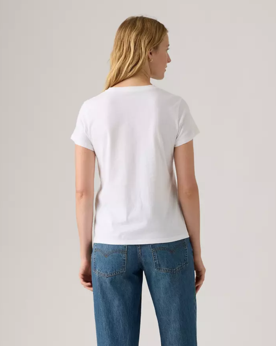 Camiseta blanca bordada Perfect Tee – Levi’s - Imagen 4