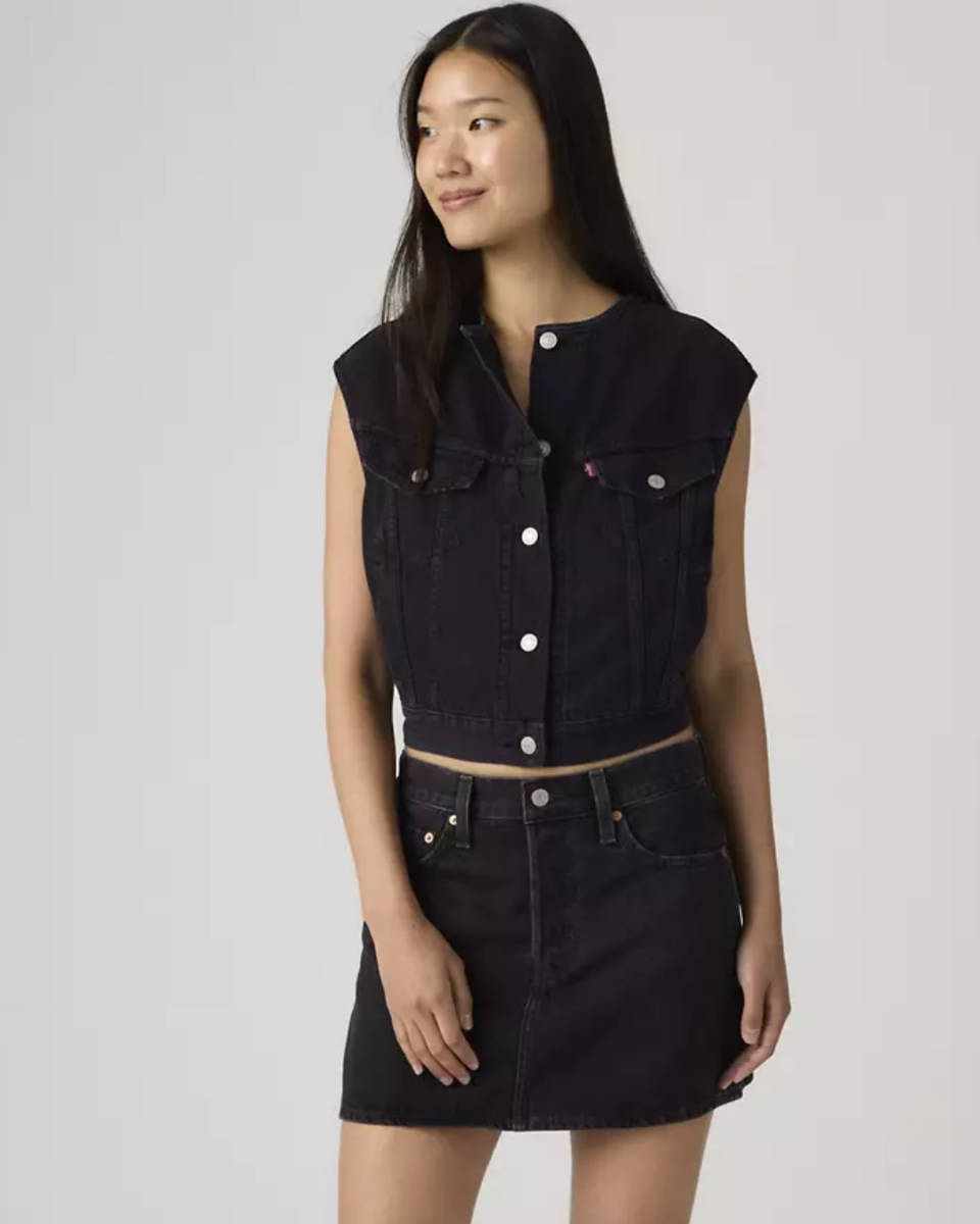 Chaleco denim Trucker ’90s negro – Levi’s