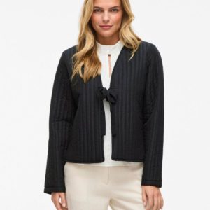 Chaqueta acolchada con lazo Vimarle – VILA
