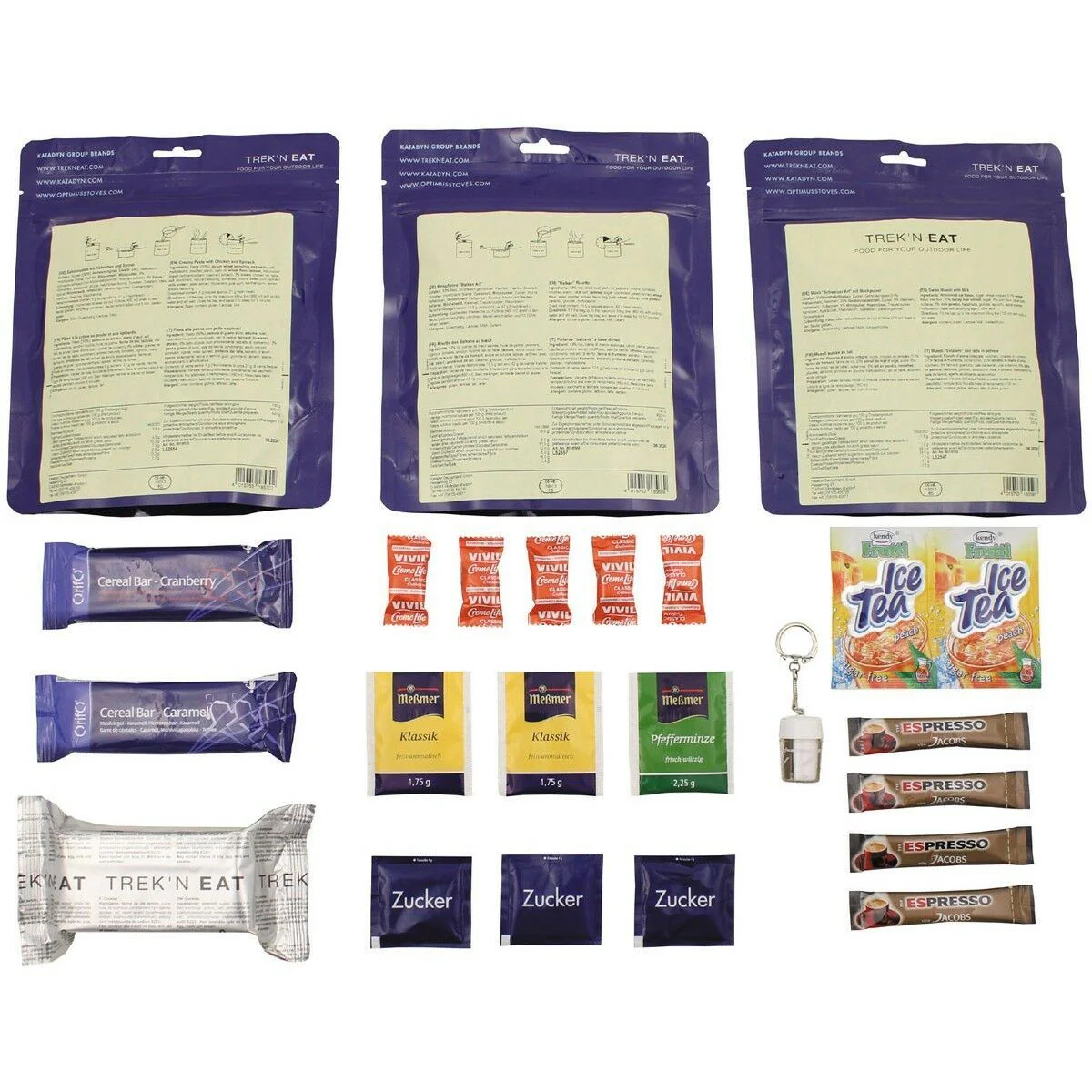 Emergency army survival food 1 day 24h ration military Meal Food prepper MRE (TYP4) - Imagen 3