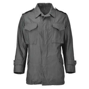 Genuine Greek Army M65 unlined jacket grey work uniform military surplus NEW