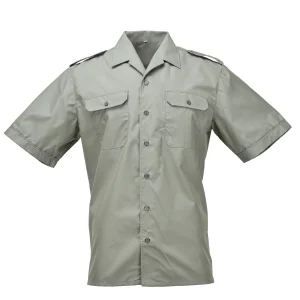 Genuine Spanish Navy Armada shirts marines olive short sleeve formal shirt NEW