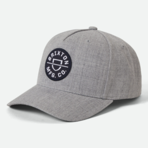 Gorra Crest NetPlus Snapback gris – Brixton
