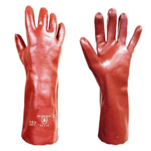 Guante recubierto de P.V.C. Longitud 35CM.