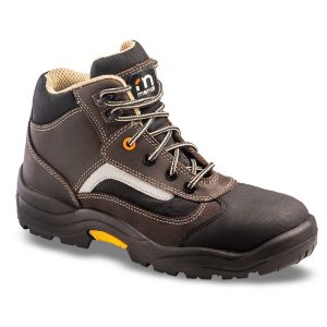 Bota Piel Flor hidrofugada estilo Trekking