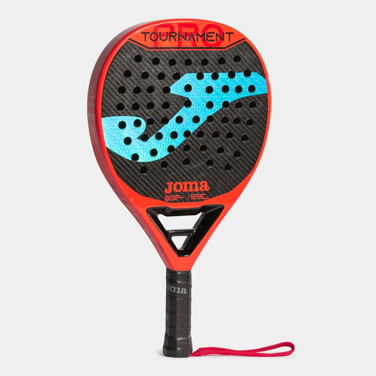 Pala Joma Tournament Pro rojo negro - Imagen 3