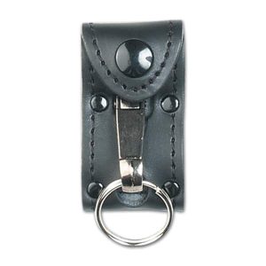 Llavero de Cuero Negro. 75402