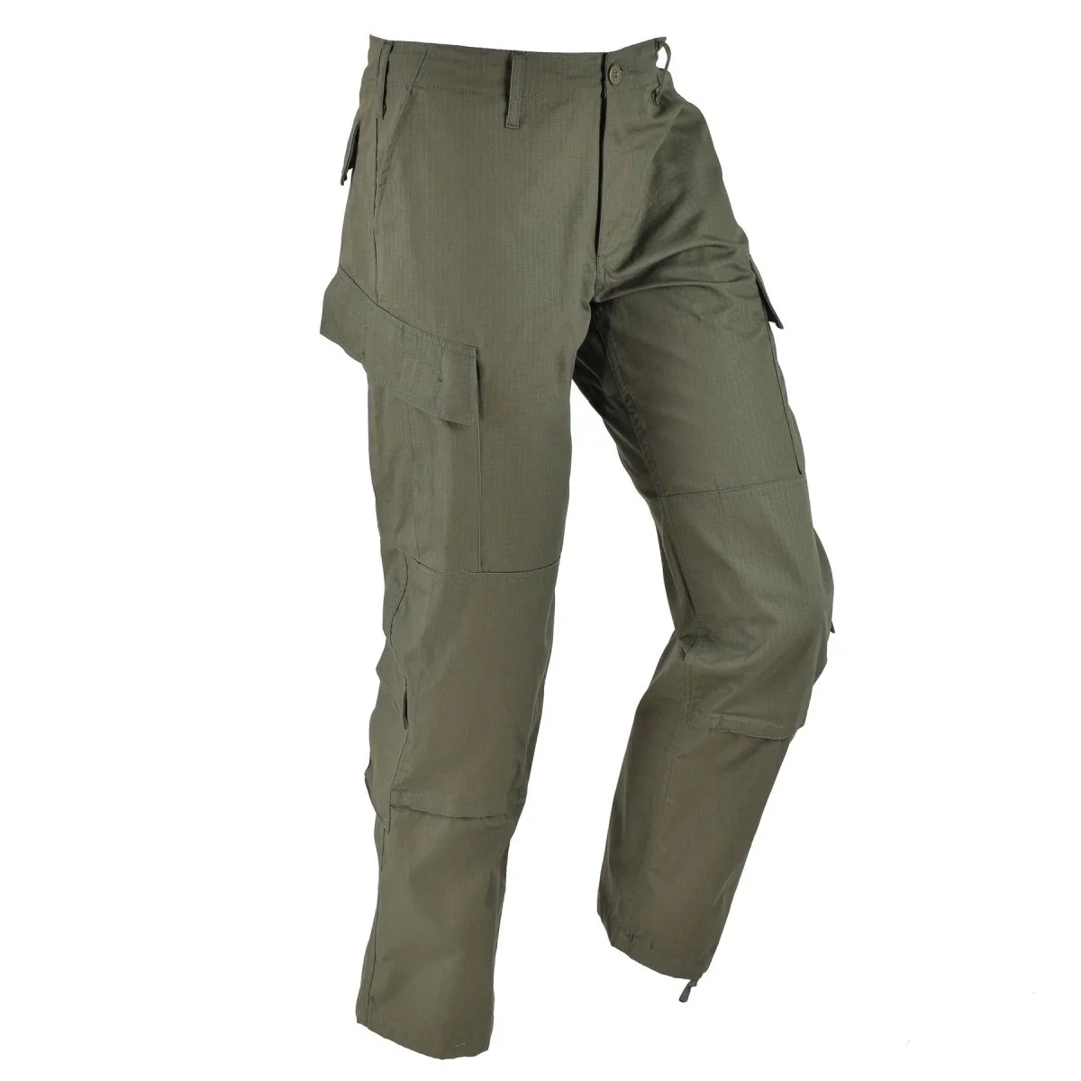 Mil-Tec Brand U.S. Army style Olive Army Combat Uniform ripstop cargo pants - Imagen 2