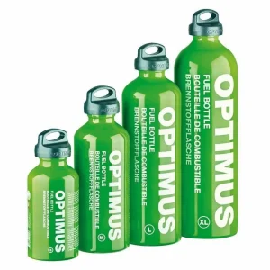 OPTIMUS FUEL BOTTLE Liquid Fuels Stove Size .4L .6L 1L 1.5L Child Safetey Cap