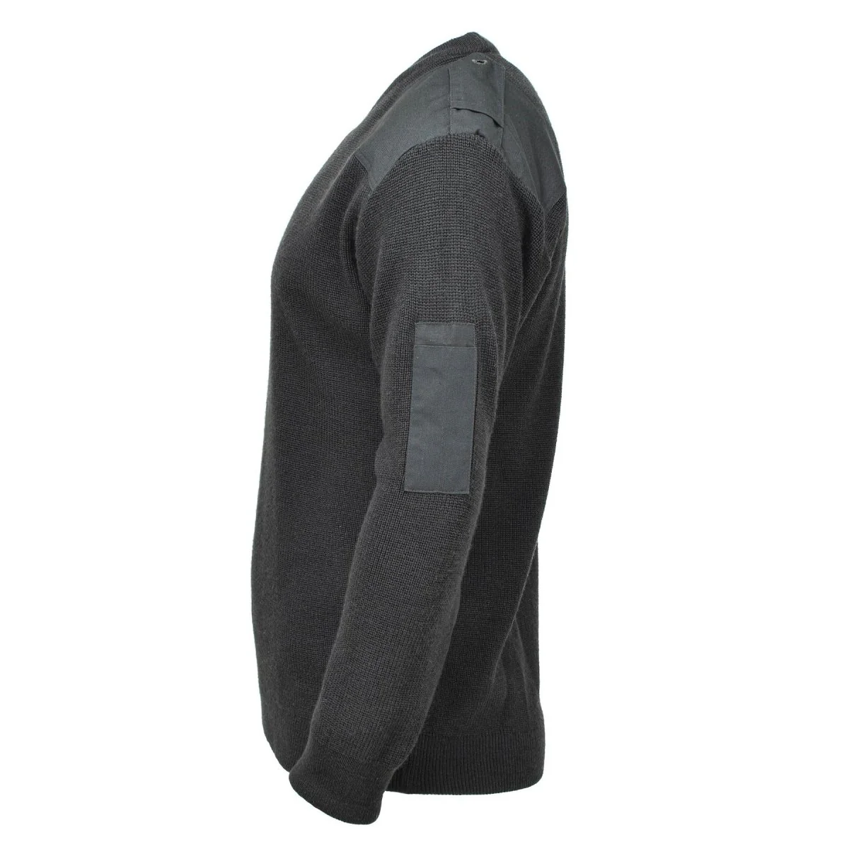 Original Belgian Military sweater wool dark green warm breathable pullover NEW - Imagen 4