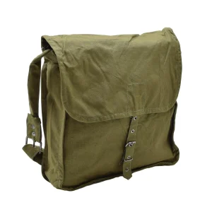 Original Bulgarian Military olive shoulder bag adjustable strap outdoor travel