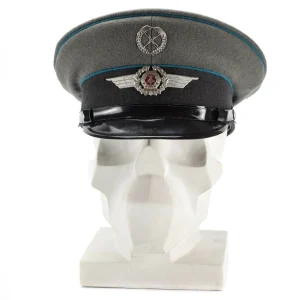 Original East German NVA army visor cap Air forces military peaked hat NEW
