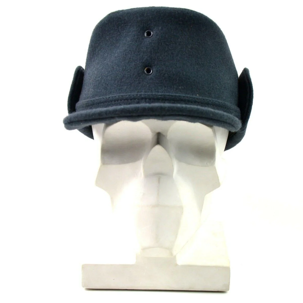 Original Swedish army wool winter hat. Blue Sweden Winter cap NEW - Imagen 2