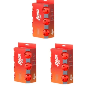 Pack 18 Pelotas Pickleball Head Penn 26 Indoor