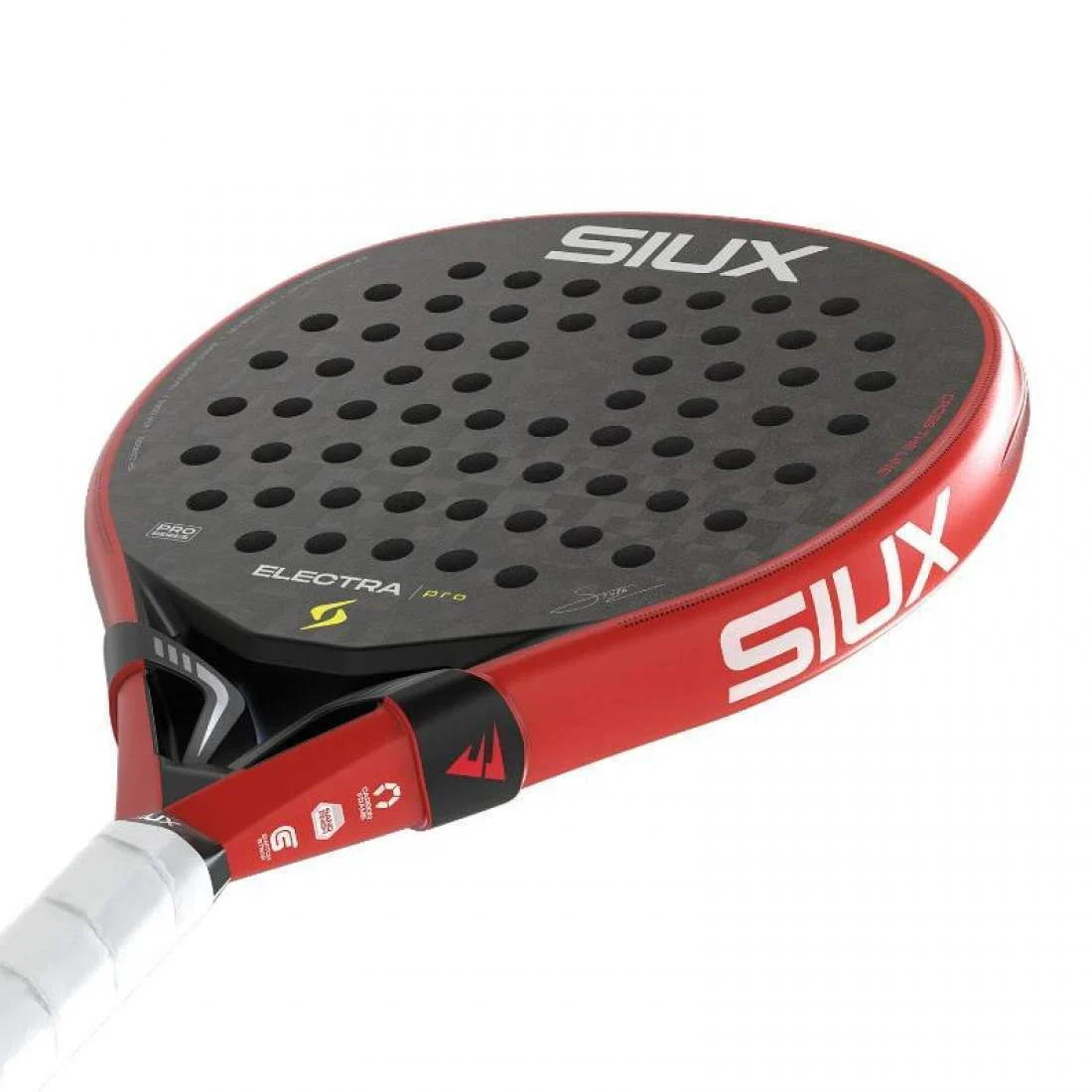 Pala Siux Electra Pro 2026 Rojo Negro · Franco Stupaczuk - Imagen 5