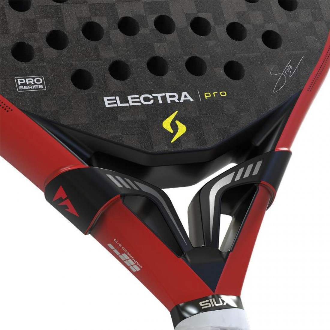 Pala Siux Electra Pro 2026 Rojo Negro · Franco Stupaczuk - Imagen 6