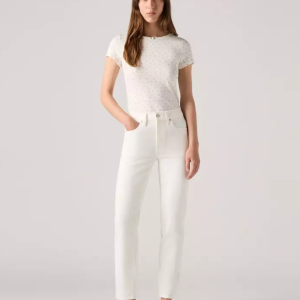 Pantalón vaquero 724 slim recto blanco – Levi’s