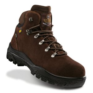 Bota en piel serraje hidrofugada, Gore-Tex, puntera Vincap