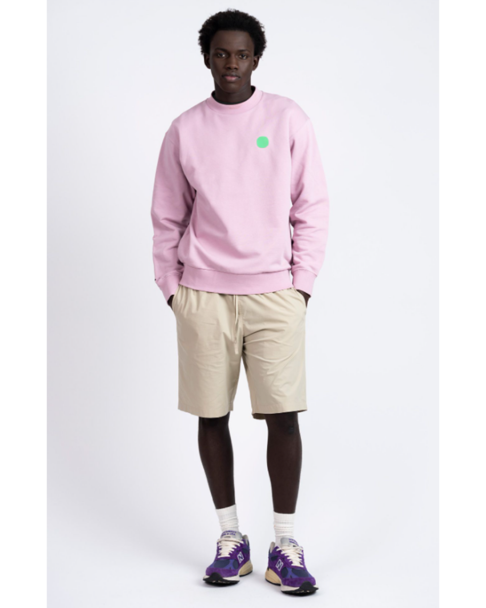 Sudadera SW Dot M Bi rosa – Loreak Mendian - Imagen 2