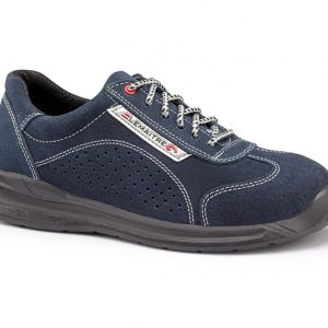 Zapatilla deportiva Piel Afelpada Perforada