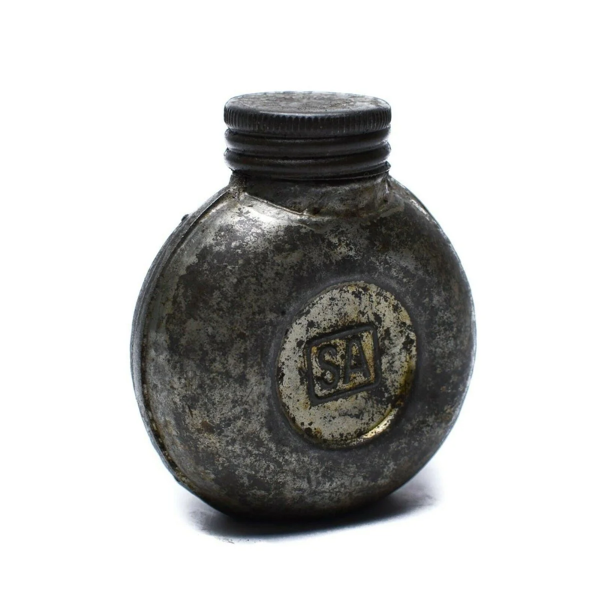 WWII period Genuine Finnish army oiler bottle Cleaning kit - Imagen 2