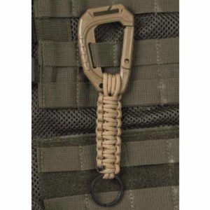 Mosqueton llavero paracord molle MILTEC